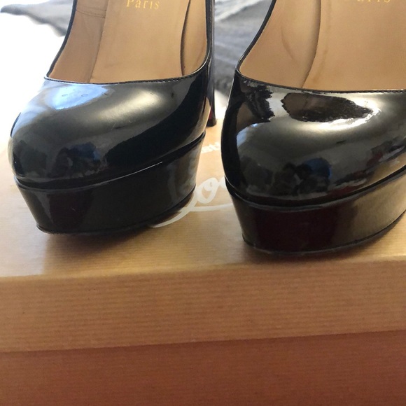 Black calf Patent leather Christian louboutin - Picture 7 of 8
